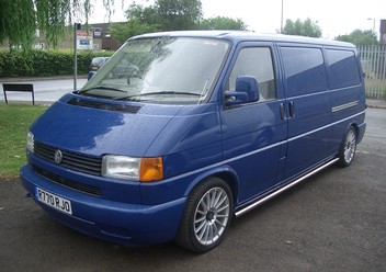 Wkład prawego lusterka elektrycznego Volkswagen Transporter T4